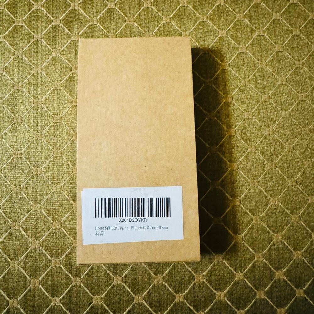 ZVE IPhone 6 6s Leather Brown 4.7 inch Case Wallet Card Holder
